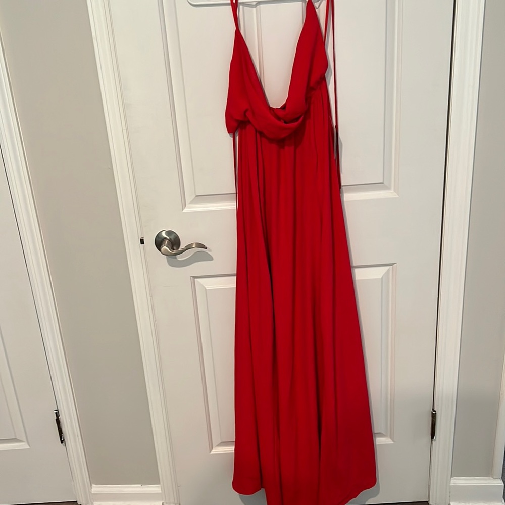 Out of stock red dress